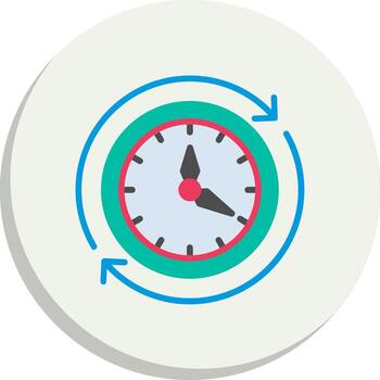 Overtime Minimal UI Graphic Set vector