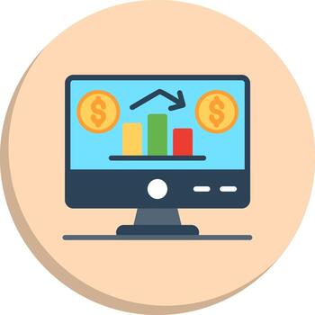 Sales Commercial Color Enhanced Graphic Sharp Edge Visual Design vector