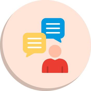 Comments Sharp Edge Visual Design vector