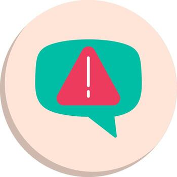 Warning Smooth App Visual Elements vector