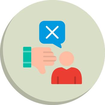 Review Color Block Badge Set vector