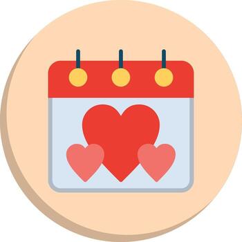 Romantic date Outlined Frame Object Web Style Graphic Icons vector