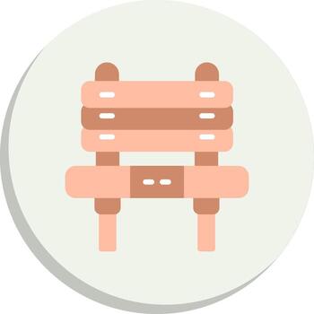 banco web estilo gráfico plano diseño pedazo serie vector