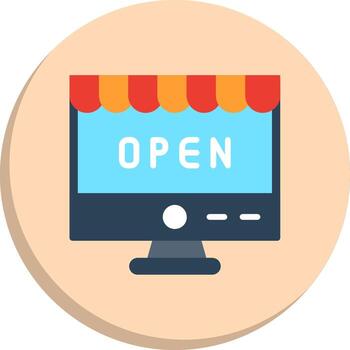 Open App-Based UI Graphic Kit vector