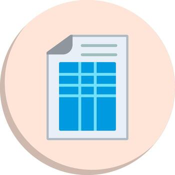 Table Geometric App Mark Series vector