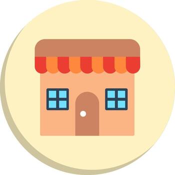 Shop Simplified Line Mark App-Based UI Graphic Kit vector