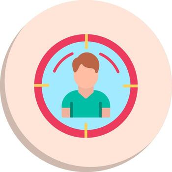 Headhunting 3D Interface Shape Design vector