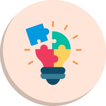 problema resolviendo mínimo Arte objeto aplicación enfocado diseño equipo vector