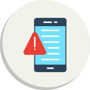 Digital Detox Modular Form Geometric Style Badge Icons vector