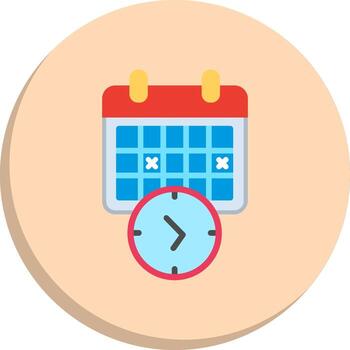 reloj interactivo ui diseño conjunto vector