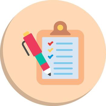 Survey Pastel Tone Form App-Based UI Graphic Kit vector