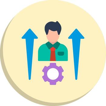 Personal Development Creative Sketch Element Set vector