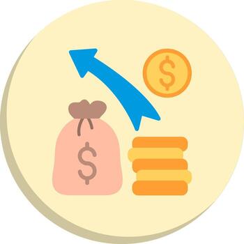 Inflation Flat UI Form Set vector