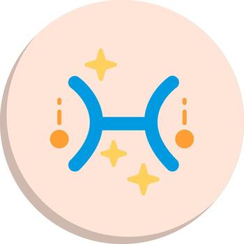 Pisces Sharp Line Mark Pack vector