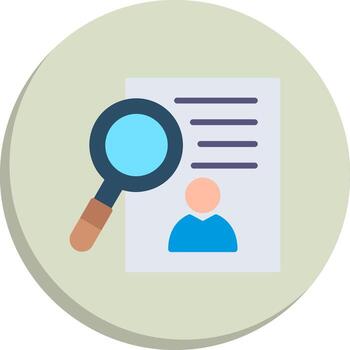 Recruitment Simplified Line Mark Interface Line Graphic Set vector