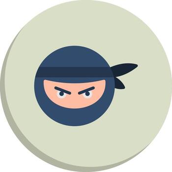 Mask Minimal Graphic Visual Set vector