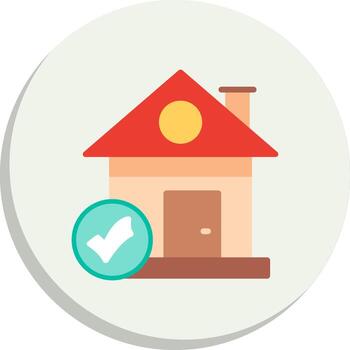 Home Flat UI Form Set vector