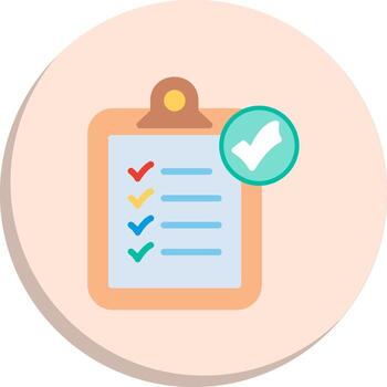 Check Mark Interactive Symbol Set vector