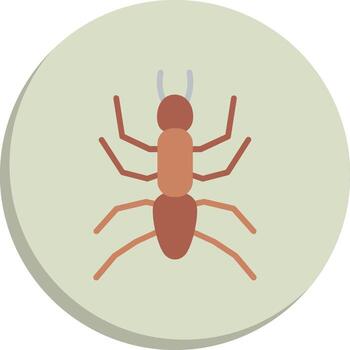 hormiga personalizado línea elemento moderno tecnología objeto serie vector