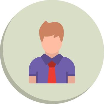 Man Outlined Frame Object Minimal Design Badge Pack vector