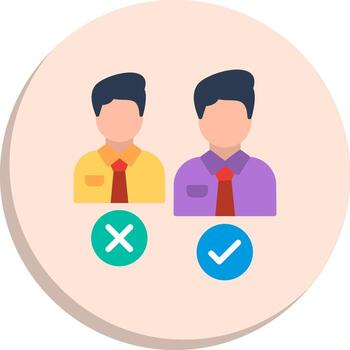 selección codificado ui símbolo paquete vector