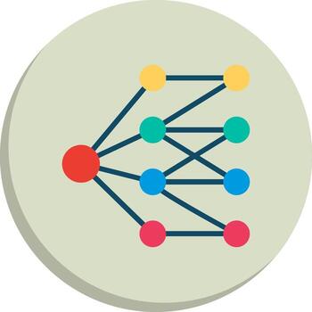 neural red usuario interfaz marca serie vector