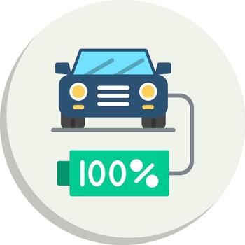 Battery Status Custom Line Element Modern Interface Badge Series vector