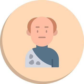 Old Man Vibrant Visual Object Creative Sketch Element Set vector