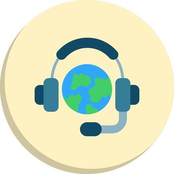 cliente apoyo basado en web diseño elemento vector