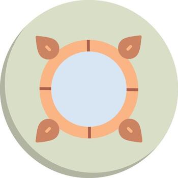 Frame Futuristic App Badge Smooth UI Symbol Set vector