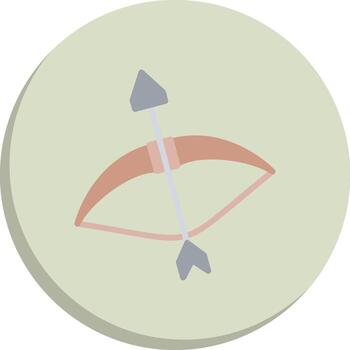 Ninja Bow Color Enhanced Graphic Web Style Graphic Icons vector