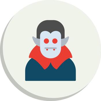 Dracula Outlined Frame Object Tech Styled Form Pack vector