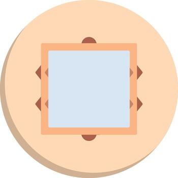 Frame Futuristic App Badge Clean Sketch Form Pack vector