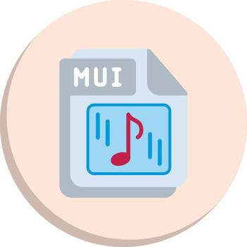 MUI Flat UI Form Set vector