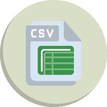 csv pulcro visual marca haz vector