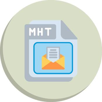 mht interfaz línea gráfico conjunto vector