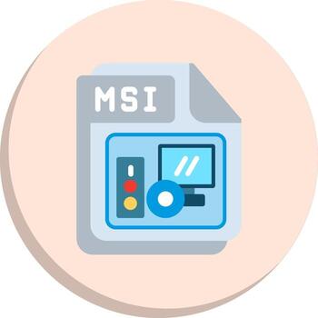 MSI Wireframe App Design Kit vector