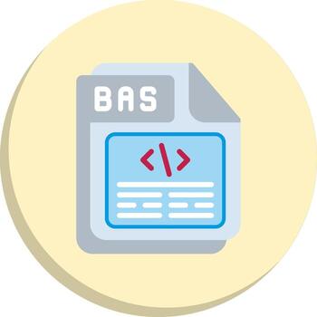 BAS Sharp Edge Visual Design vector