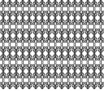 A black and white pattern with a lot of small circles vector
