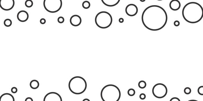 negro y blanco línea polca punto antecedentes con blanco zona para texto. polca punto línea modelo modelo fondo.circulo modelo vector