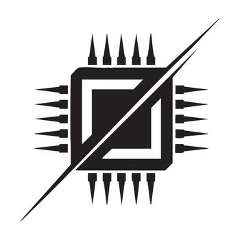 Scalable Minimalist Logo Design with Clear Shape and Elegant Visual Identity vector