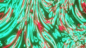 Emerald and red hypno waves VJ loop background video
