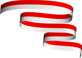 dinámica curvo rojo y blanco cinta png