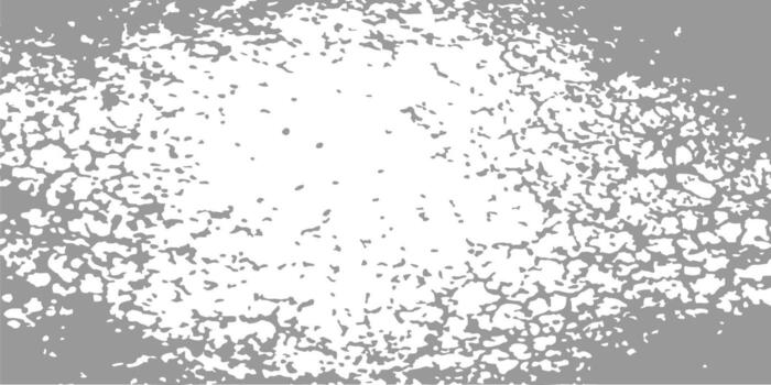 Rough gray rectangular background with grunge texture, scratch marks and worn details. Dirty urban wall or rust surface for retro layout. vector