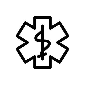 Medical symbol with dollar sign, representing healthcare finance and cost vector