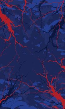 Blue and red abstract background design vector