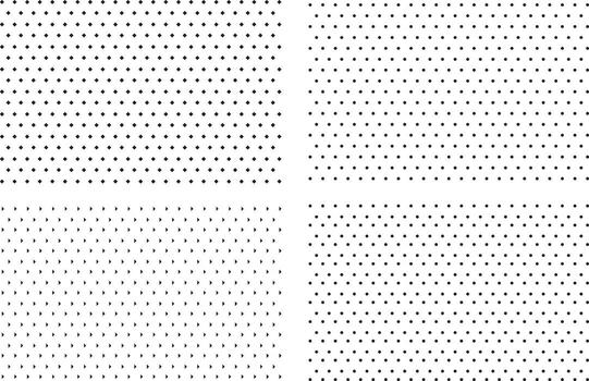Dot Density Grid Patterns for Visual Perception and Design Analysis vector