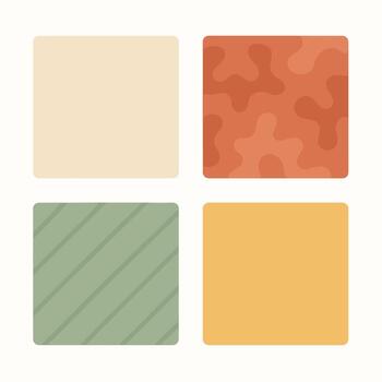 Minimalist Textured Background Collection with Simple Geometric Style and Earthy Tones vector