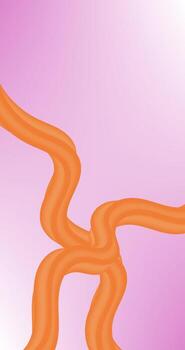 resumen naranja fluido curva en degradado antecedentes con Copiar espacio para insertar elementos vector