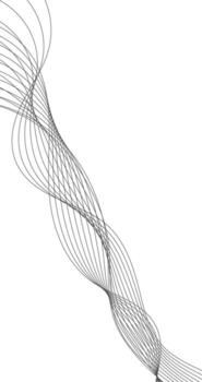 Abstract background with Crossing wavy lines Silhouette Design vector